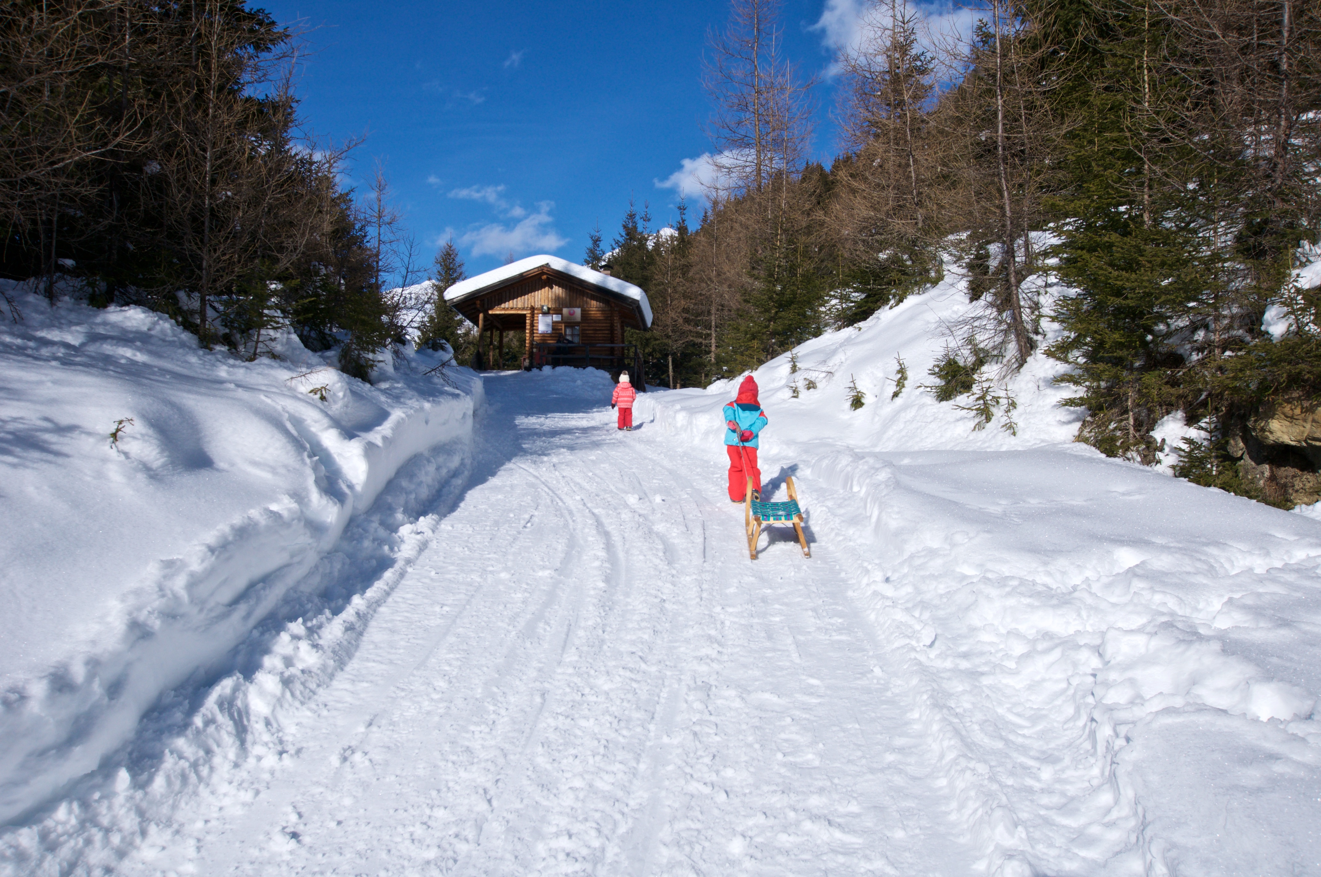 Rodelbahn Tilliachalmweg | Außervillgraten | Villgratental